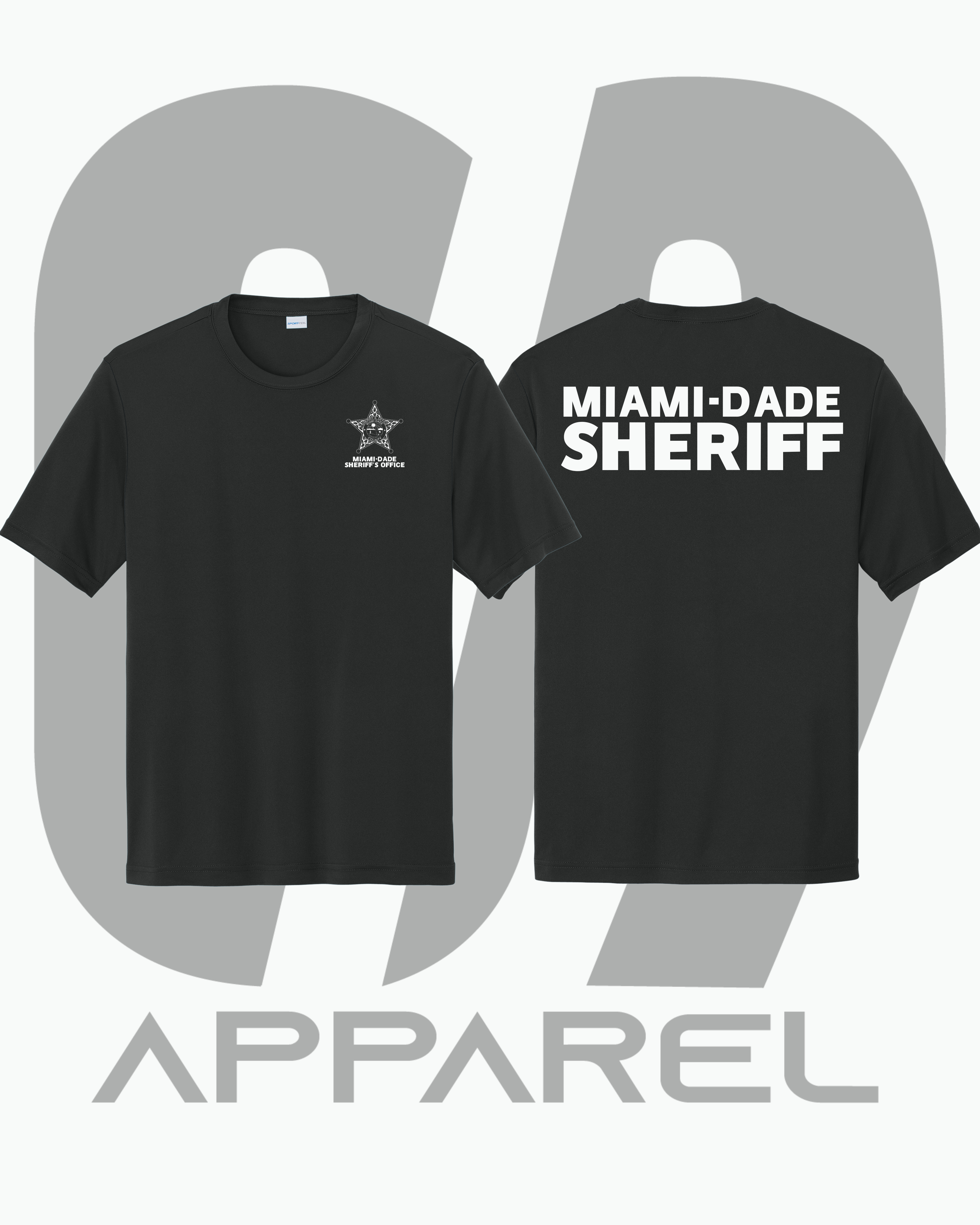MIAMI-DADE SHERIFF’S OFFICE: TRAINING DRI FIT TEE