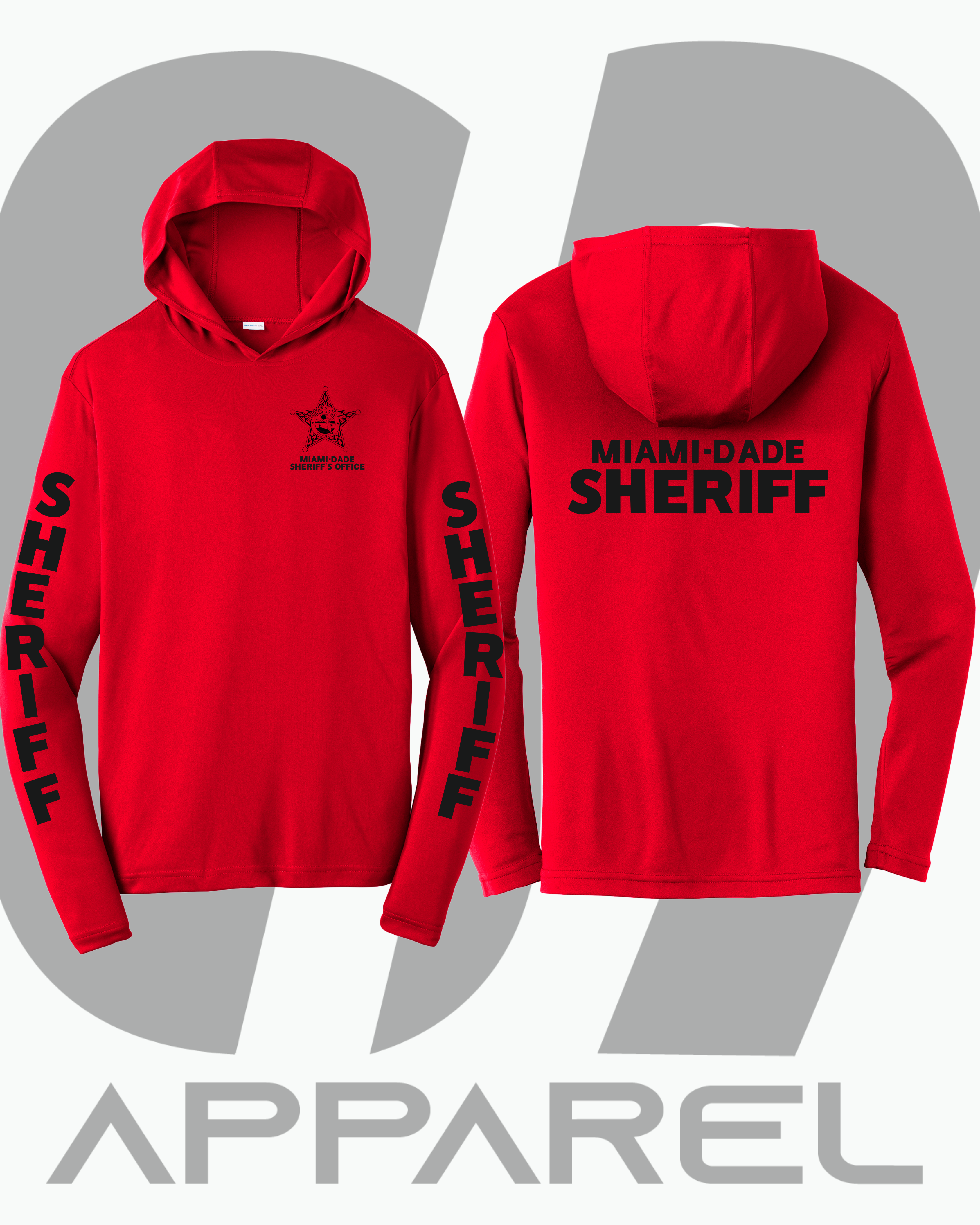 MIAMI-DADE SHERIFF’S OFFICE: INSTRUCTOR DRI FIT HOODIE