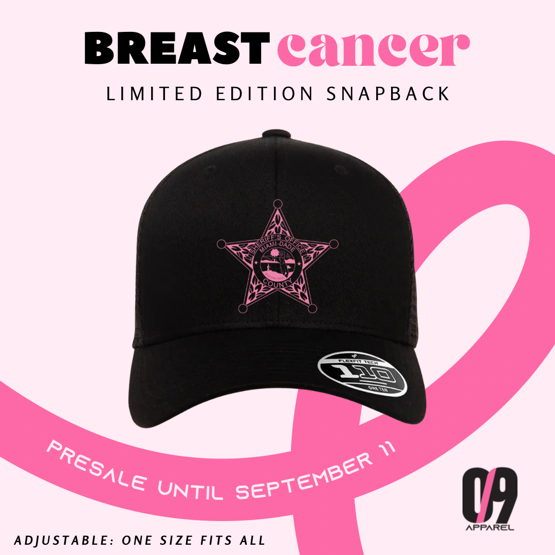 MDSO PINK BADGE LIMITED EDITION BREAST CANCER SNAPBACK