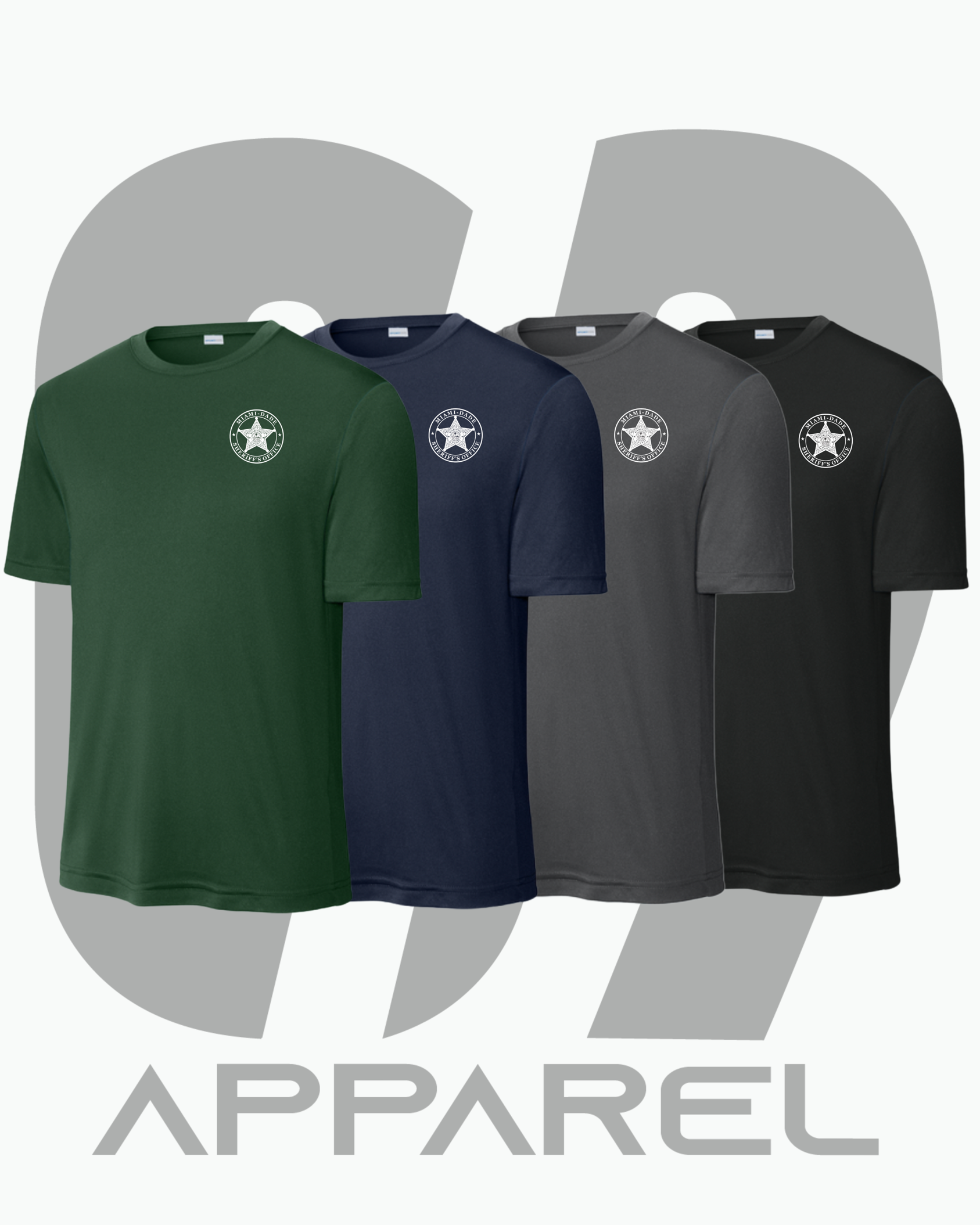 MIAMI-DADE SHERIFF’S OFFICE: CIVILIAN SHORT SLEEVE DRI FIT