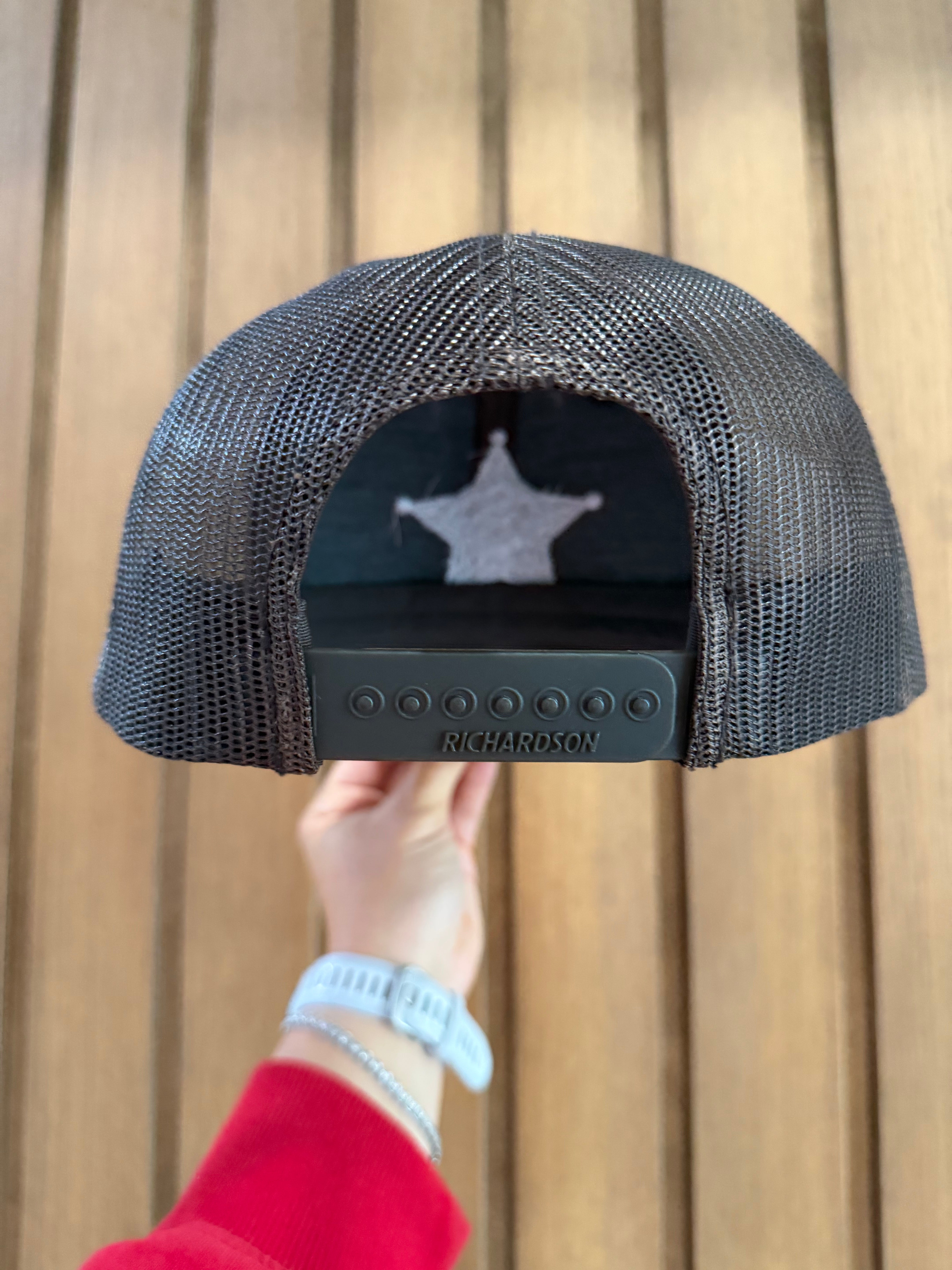 MIAMI-DADE SHERIFF'S OFFICE: RICHARDSON MESH SNAPBACK: SILVER STAR