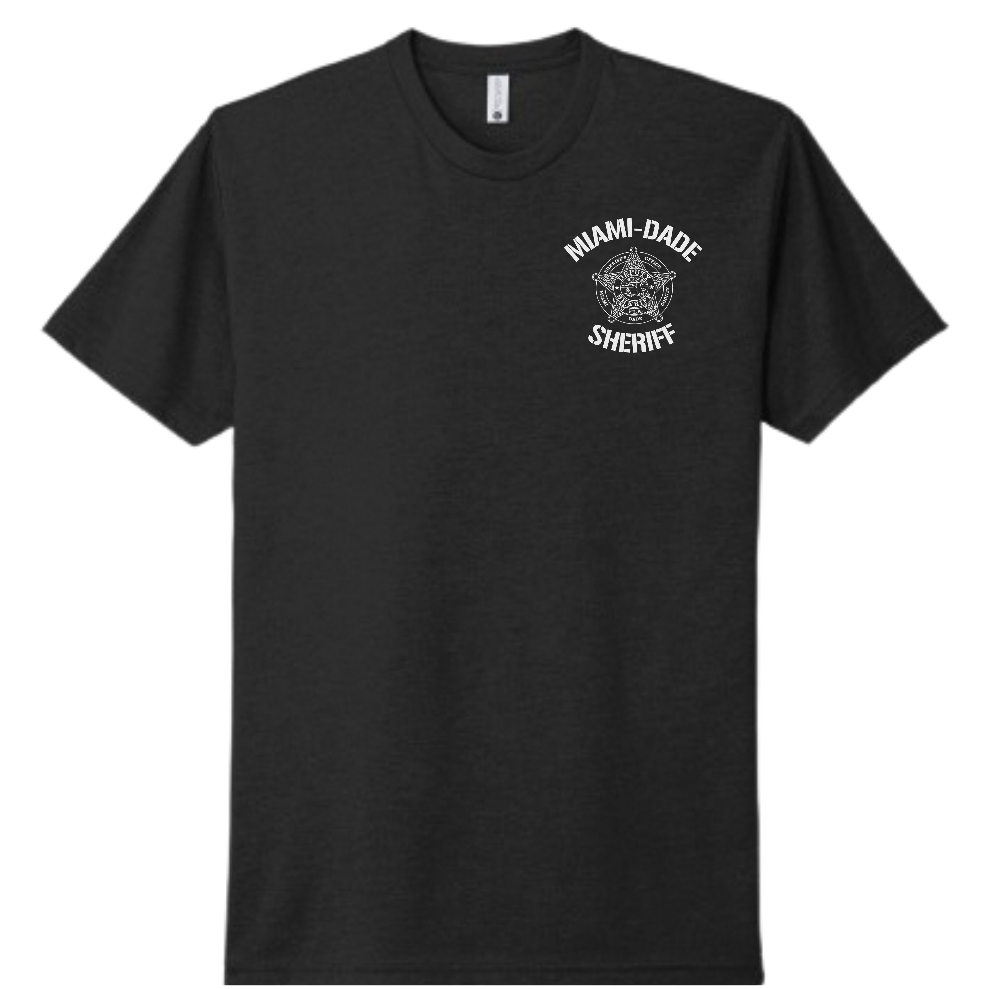 MIAMI-DADE SHERIFF NEXT LEVEL BLACK TEE