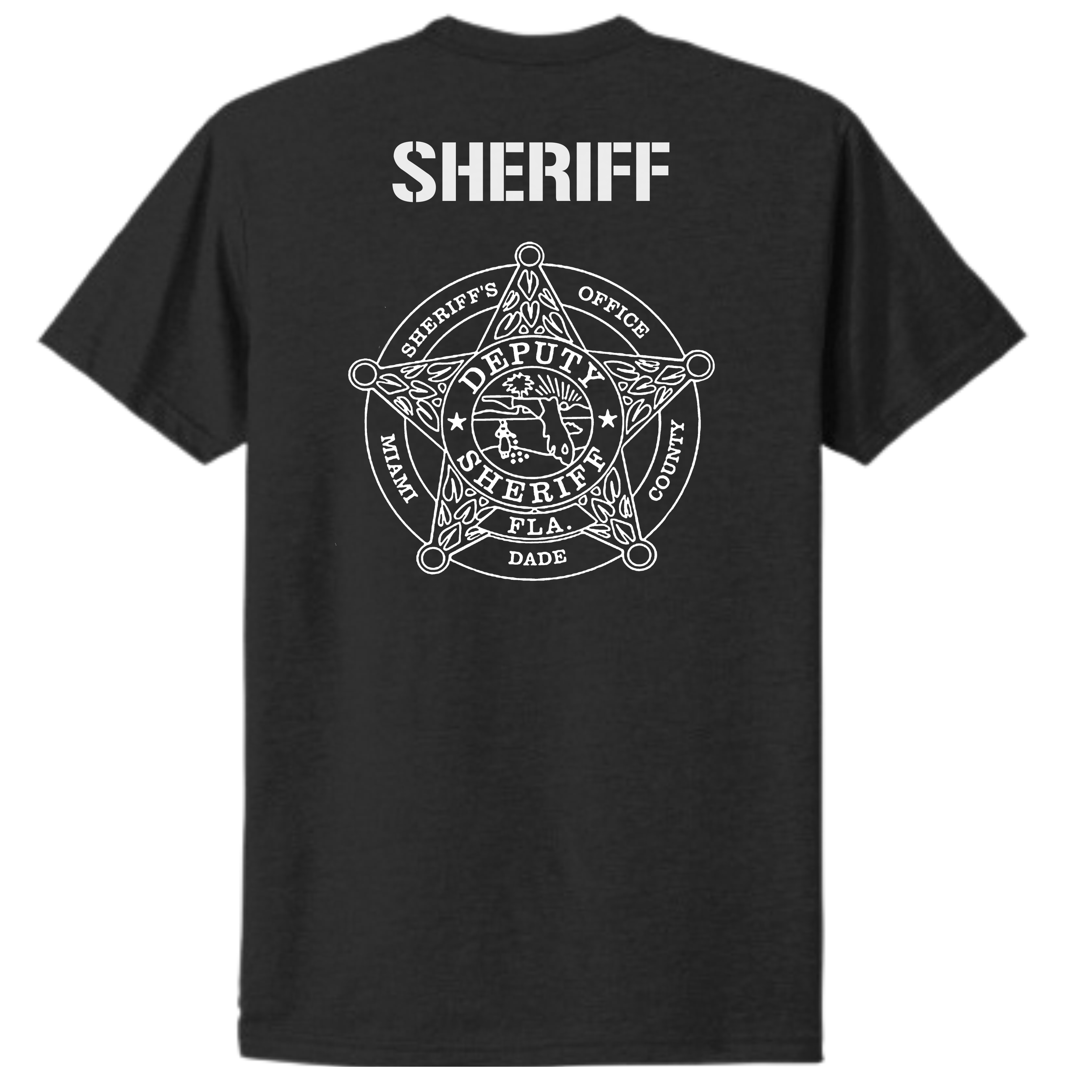 MIAMI-DADE SHERIFF NEXT LEVEL BLACK TEE