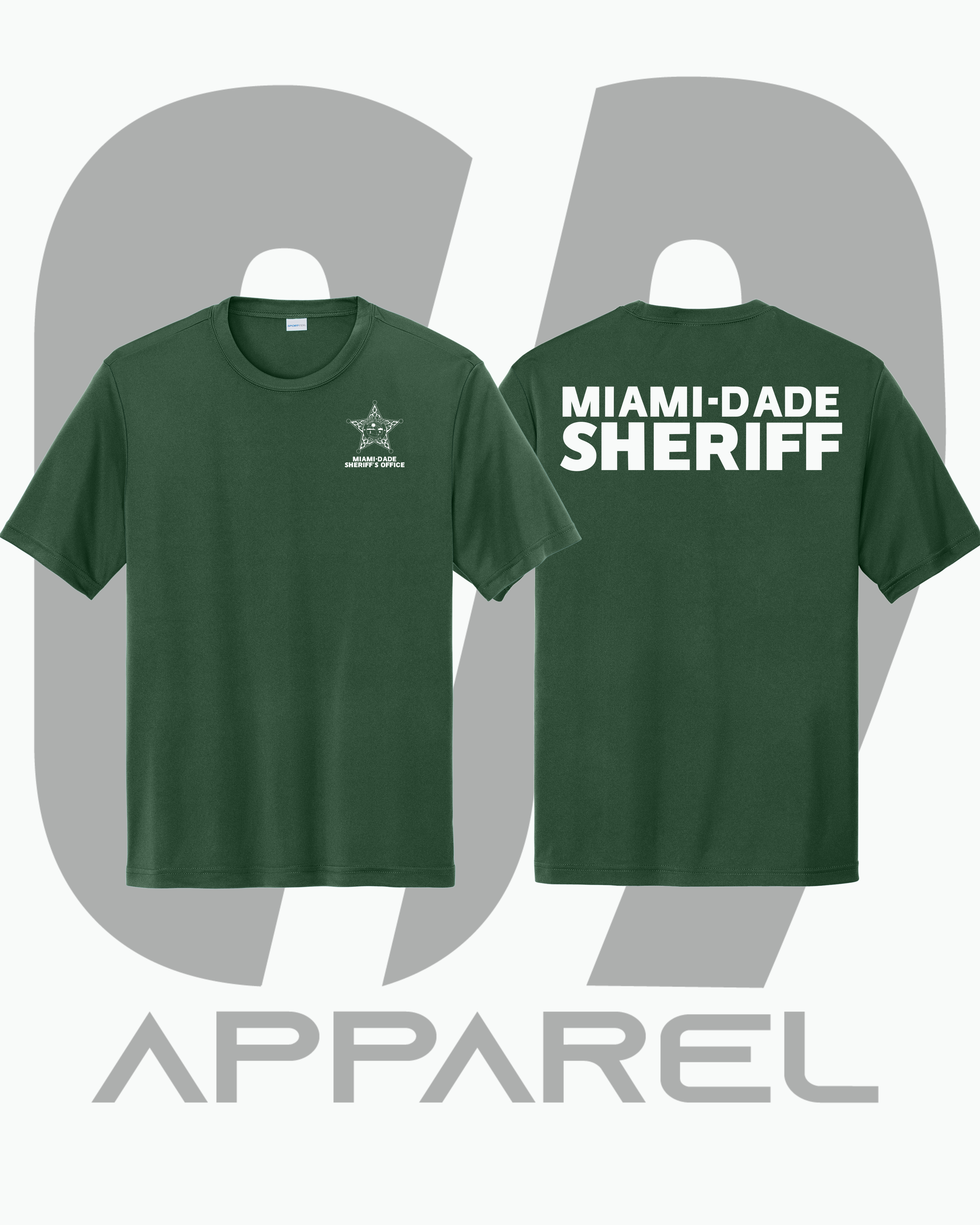 MIAMI-DADE SHERIFF’S OFFICE: TRAINING DRI FIT TEE