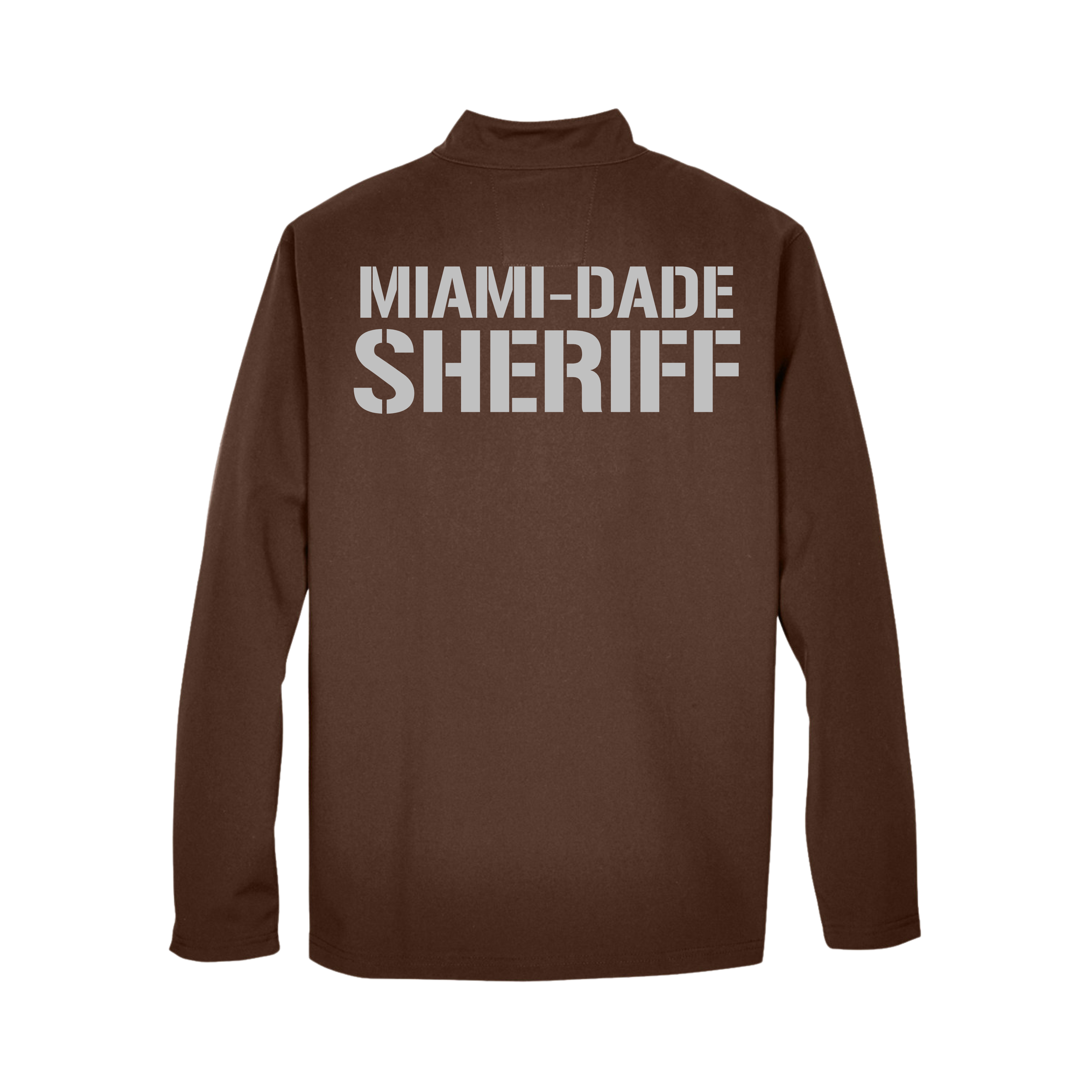 MIAMI-DADE SHERIFF RAIN JACKET: BROWN
