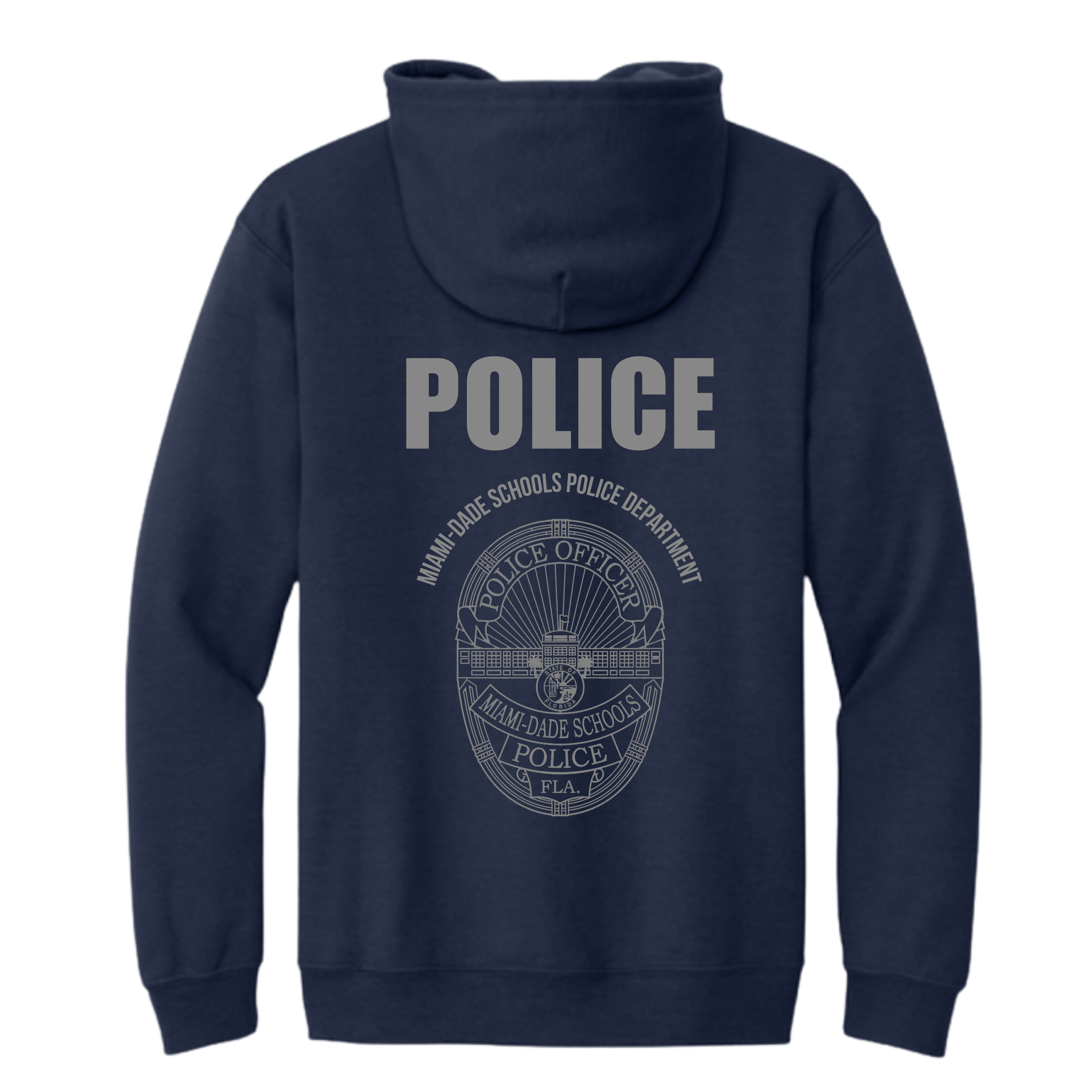 MIAMI-DADE SCHOOLS POLICE DEPARTMENT: UNISEX ZIP UP