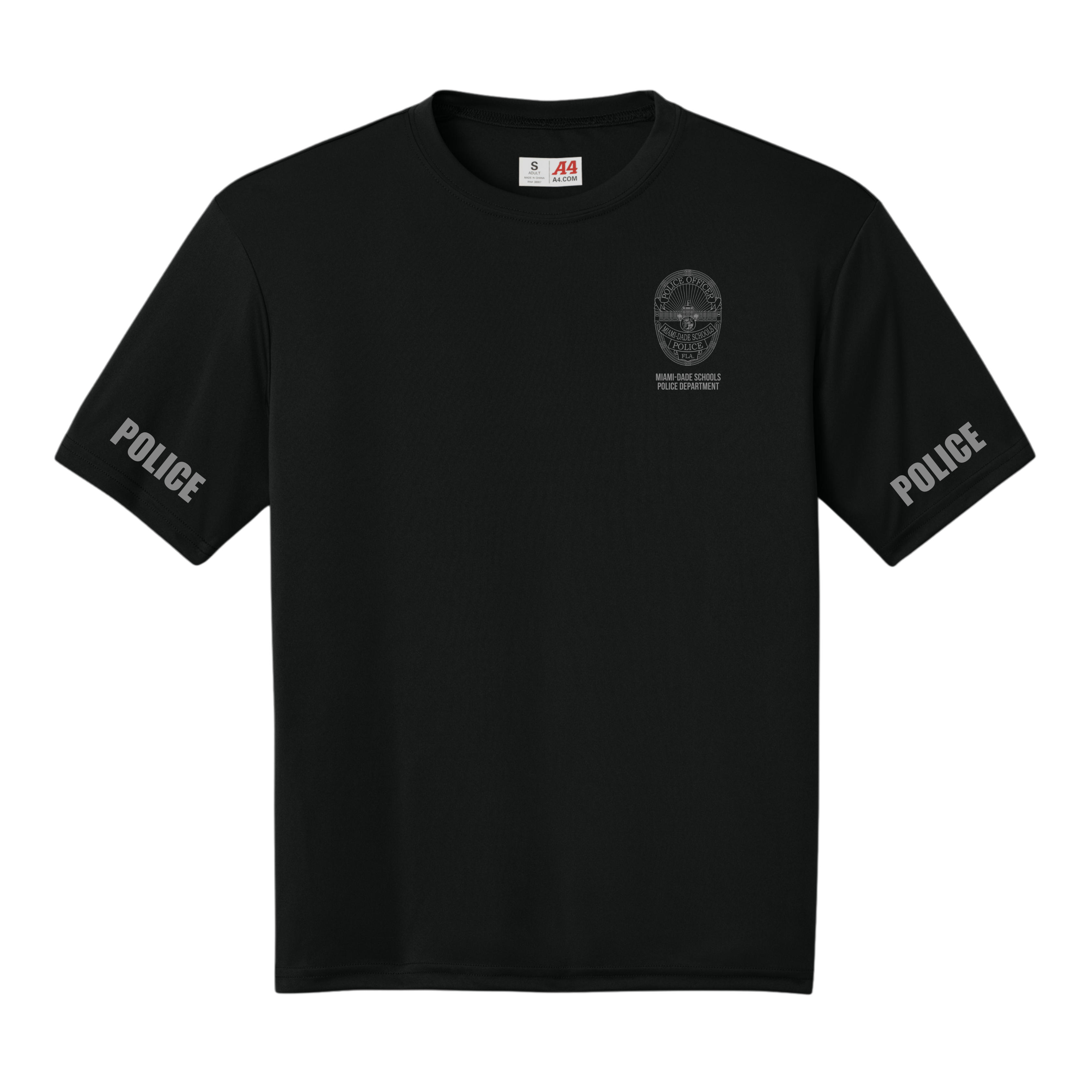 MIAMI-DADE SCHOOLS POLICE DEPARTMENT: MEN DRI FIT TEE