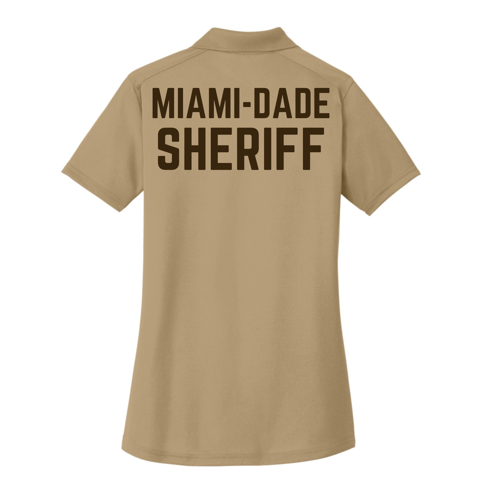 MIAMI-DADE SHERIFF DRI FIT POLO: WOMEN
