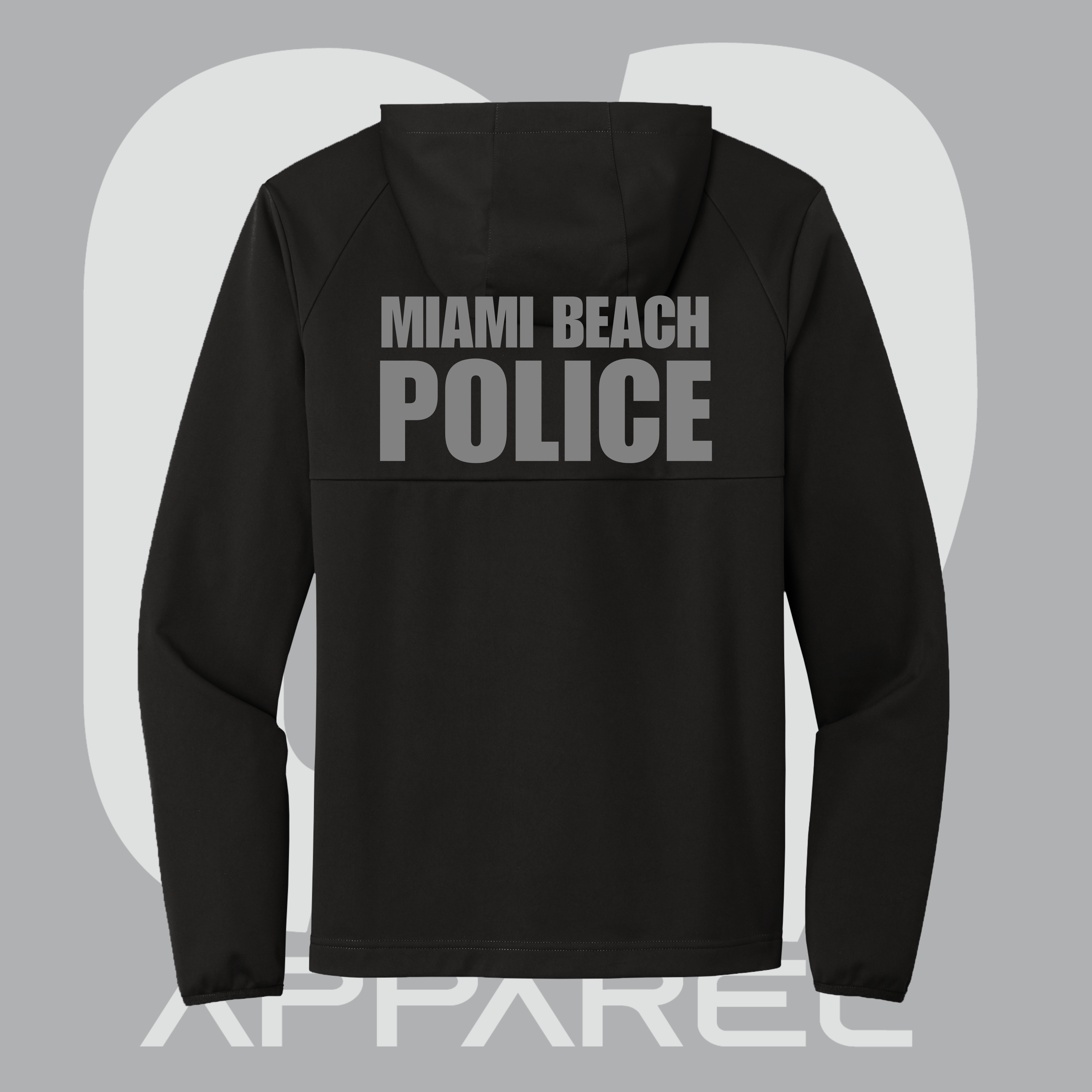 MIAMI BEACH POLICE DEPARTMENT: UNISEX RAIN JACKET