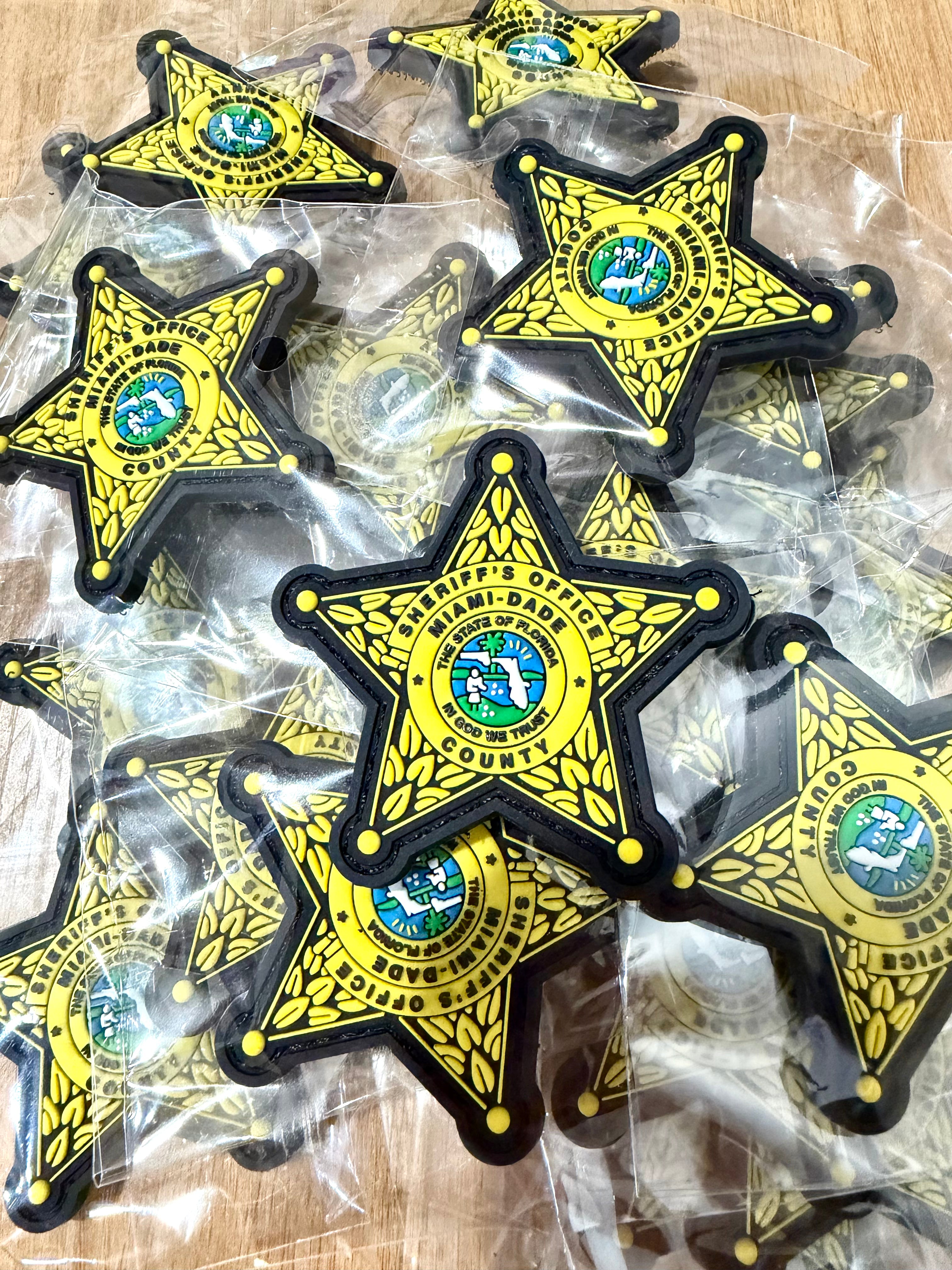 MIAMI-DADE SHERIFF’S OFFICE: 3D PVC PATCH