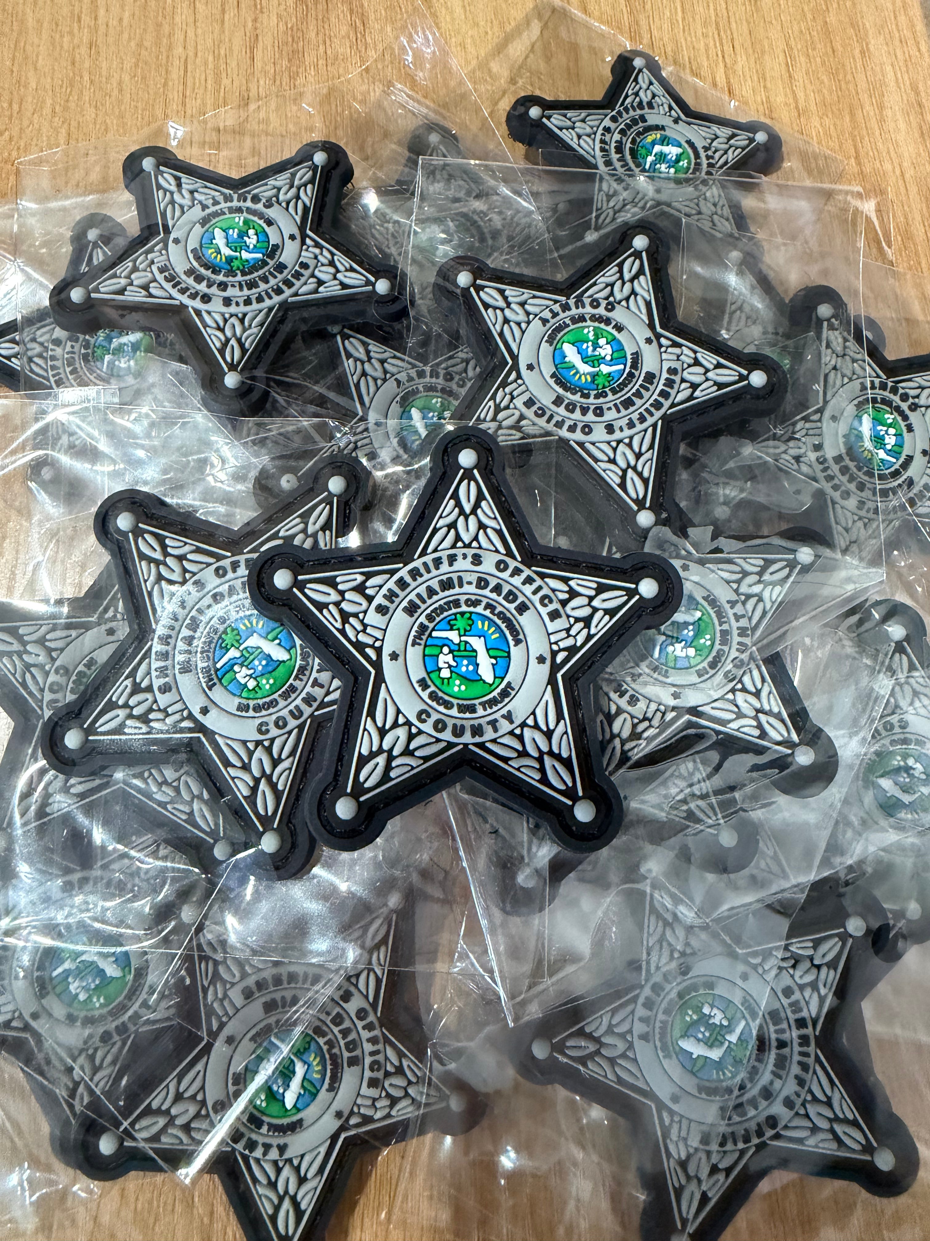 MIAMI-DADE SHERIFF’S OFFICE: 3D PVC PATCH