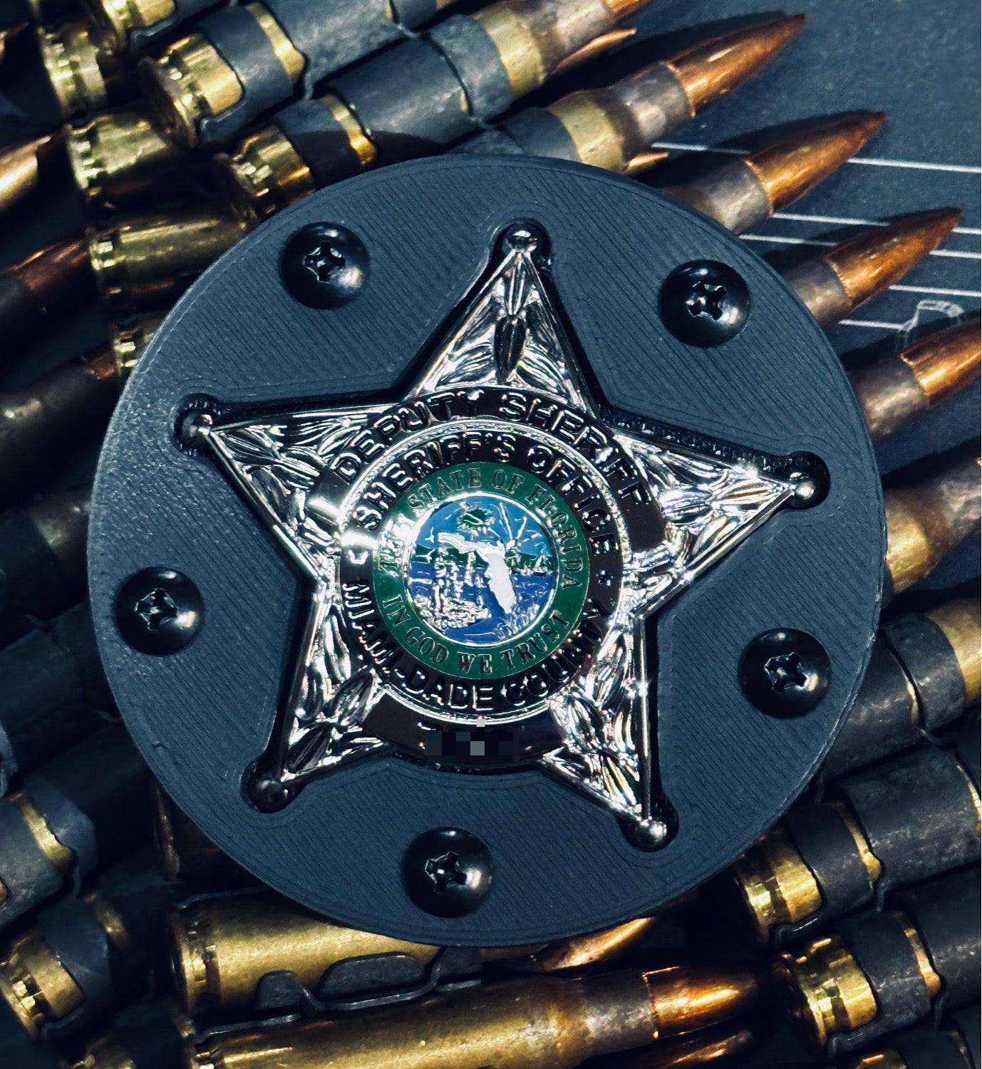 MDSO New Star Badge Clip Holder