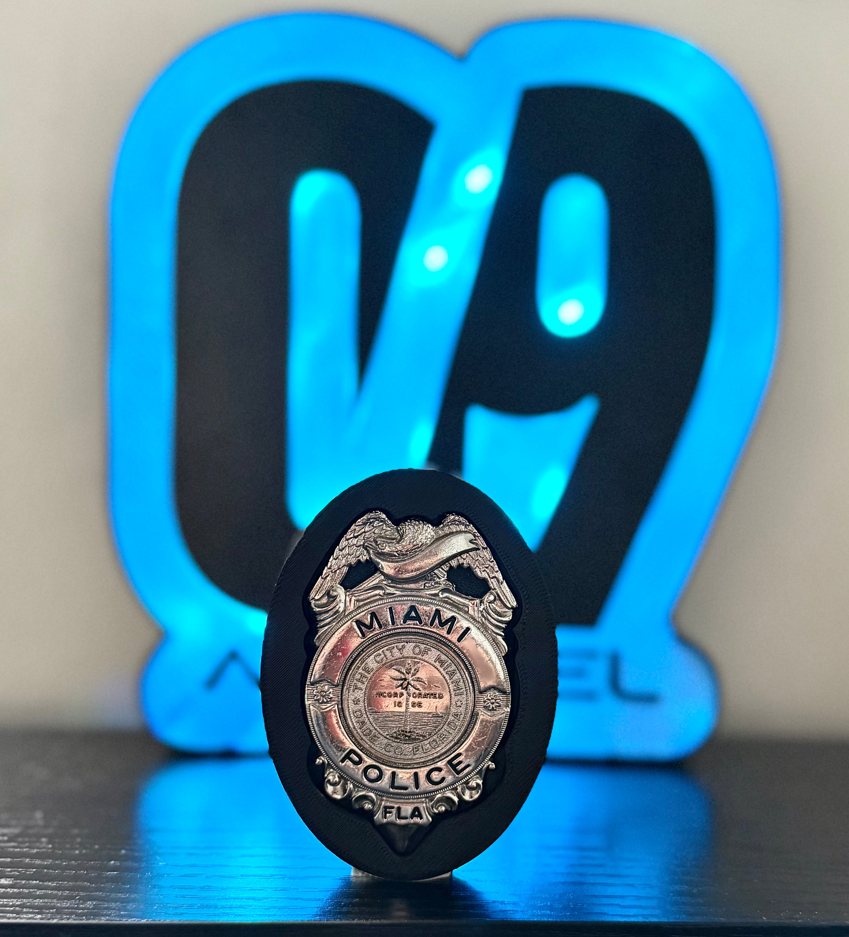 City of Miami Police Department Badge Holder