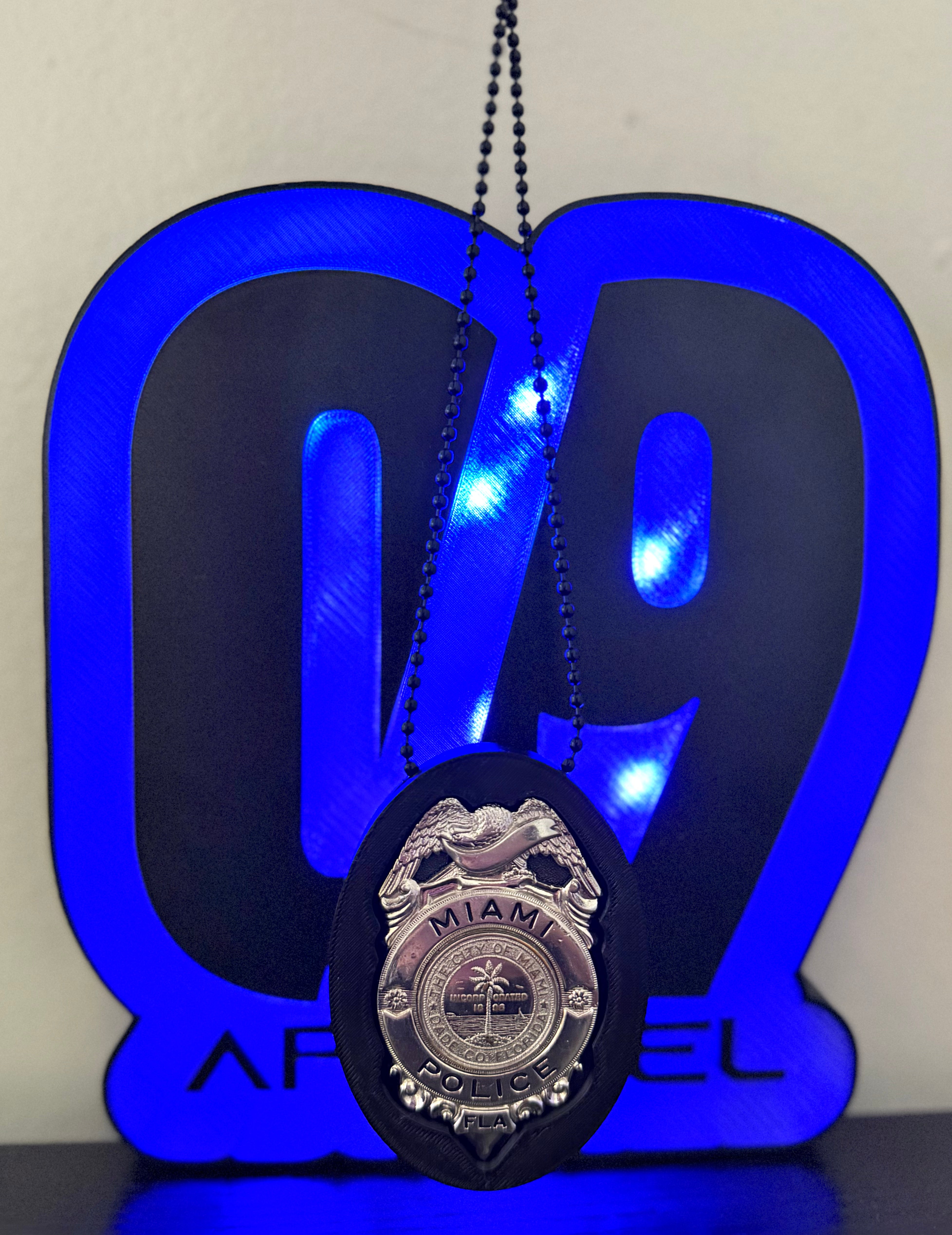 City of Miami Police Department Badge Holder