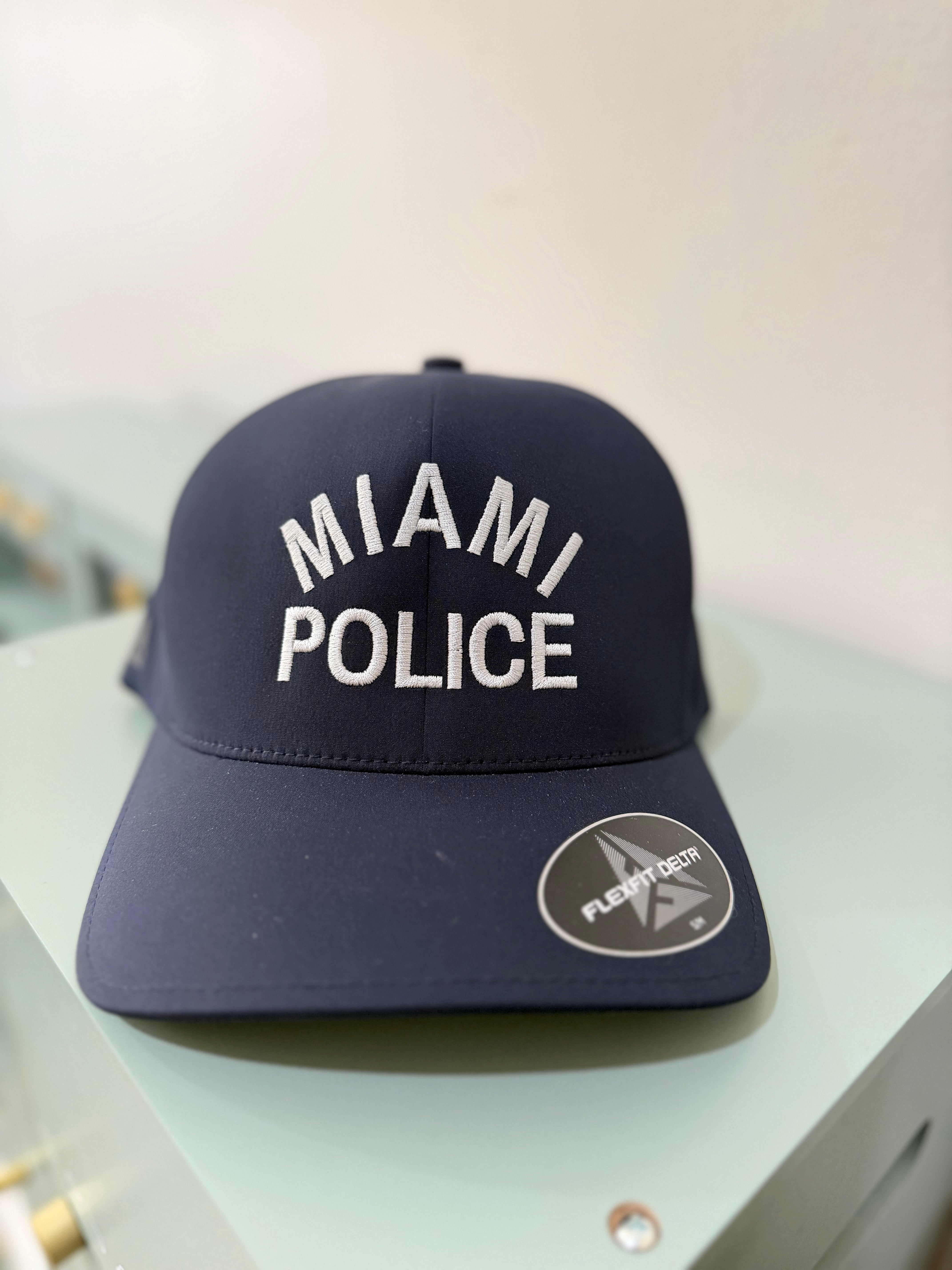 CITY OF MIAMI DRI FIT NAVY HAT