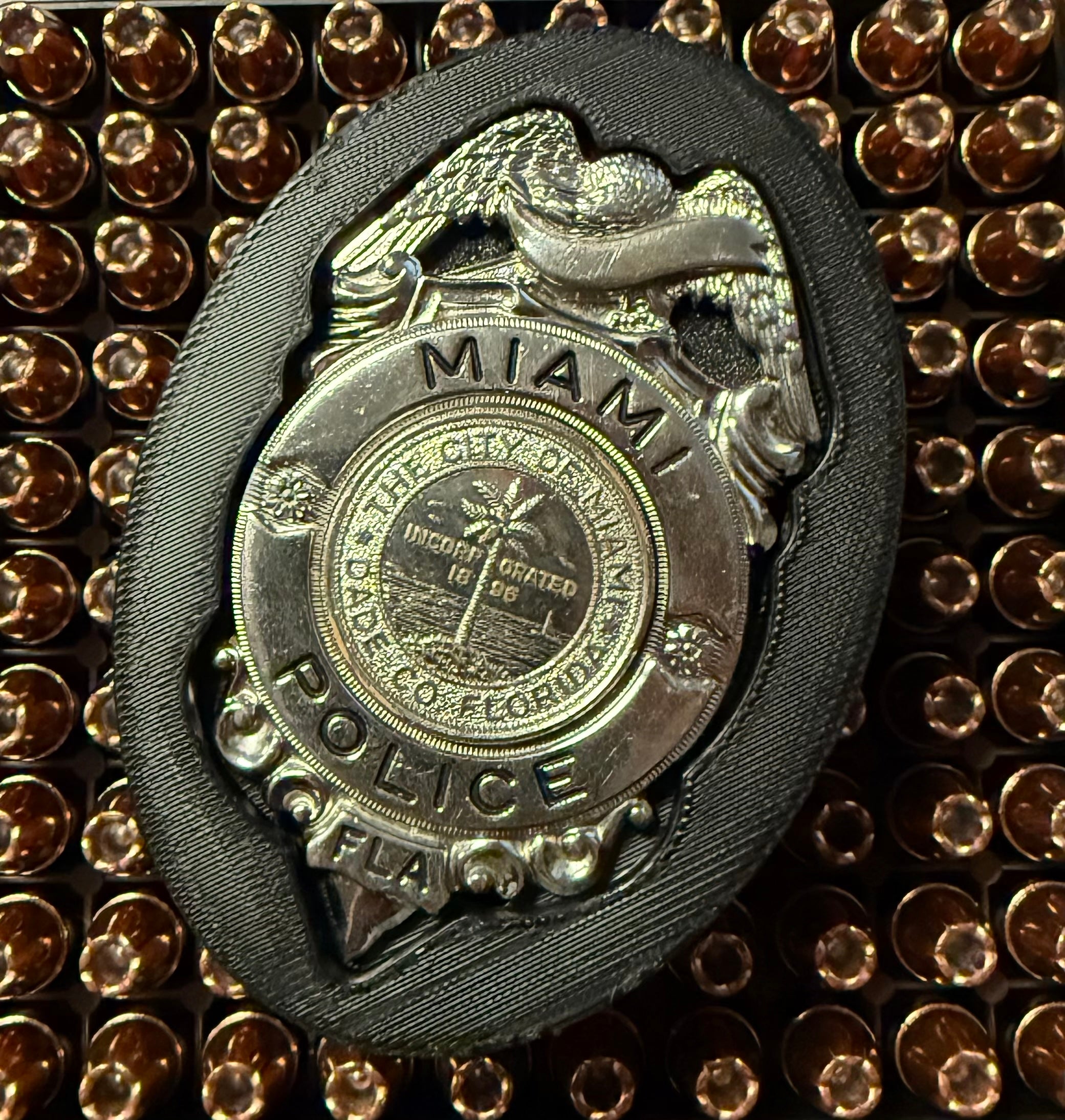 City of Miami Police Department Badge Holder